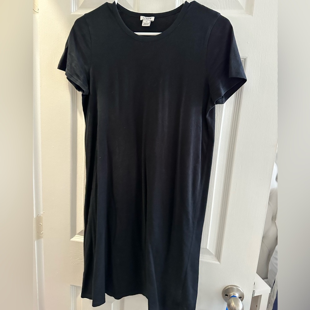 J. Crew. T shirt dress. Black. XS.